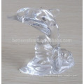 small glass dolphin for decoration